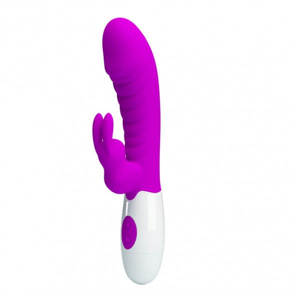 Pretty Love - Naughty Bunny Powerful Vibrating Massager Wand (Battery - Red Rose) Pretty Love - Naughty Bunny Powerful Vibrating Massager Wand (Battery - Red Rose)